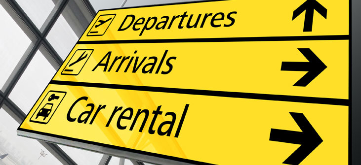 Car rental at Vancouver international airport