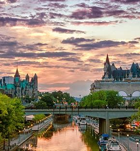 Rideau Canal in Ottawa