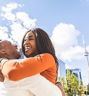 Couple in Toronto