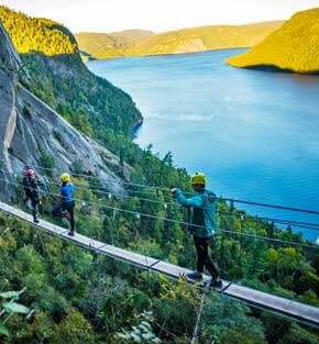 the iconic Saguenay Fjord in Quebec