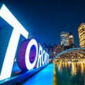 Toronto sign at Nathan Phillips Square