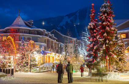 whistler at christmas