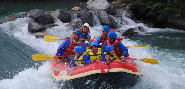 White water rafting