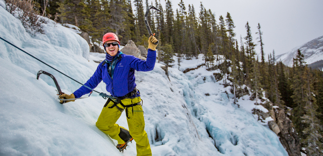 Ice climbing