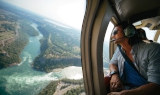 Niagara Falls helicopter view